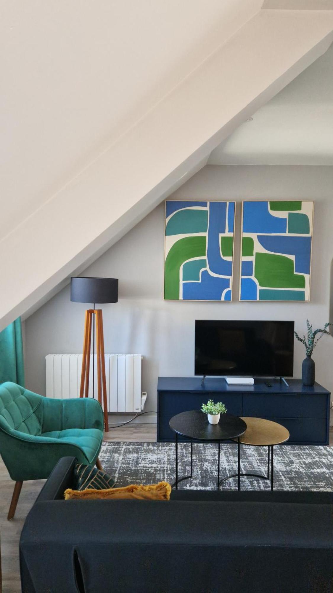 Le Duplex, Proche Centre-Ville Quimper Luaran gambar